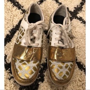 Low Top Creative Recreation gold Sneaker - 7.5